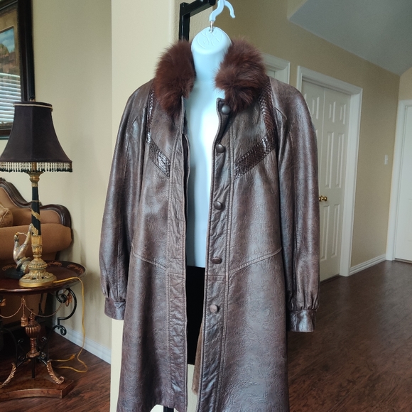 Szor-Diener Furs & Leather Jacket Size S - Picture 15 of 16